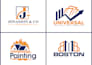 design minimalist business luxury logo for your brand
